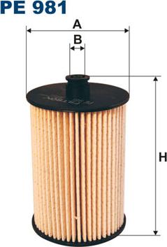 Filtron PE981 - Топливный фильтр unicars.by