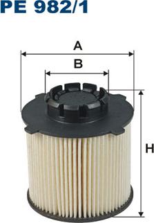 Filtron PE982/1 - Топливный фильтр unicars.by