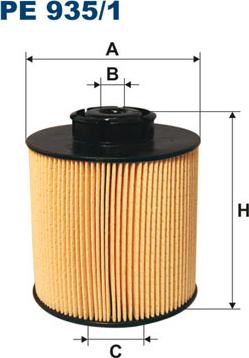 Filtron PE935/1 - Топливный фильтр unicars.by