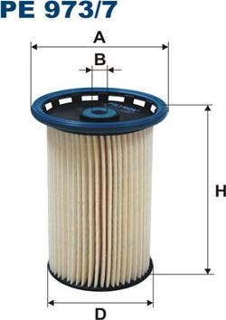 Filtron PE973/7 - Топливный фильтр unicars.by