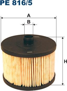 Filtron PE816/5 - Топливный фильтр unicars.by