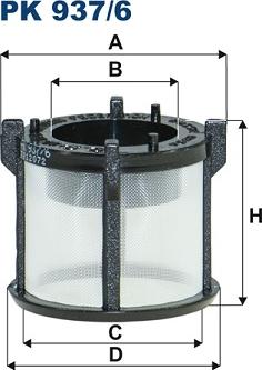 Hengst Filter E22SF03 - Топливный фильтр unicars.by