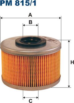 Filtron PM815/1 - Топливный фильтр unicars.by