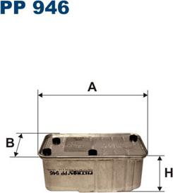 Filtron PP946 - Топливный фильтр unicars.by