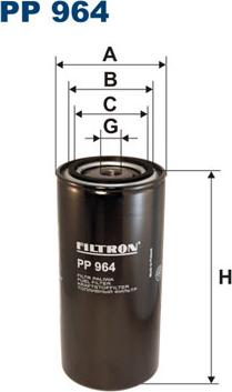 Filtron PP964 - Топливный фильтр unicars.by