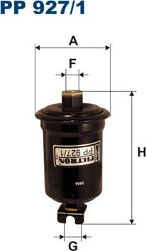 Filtron PP927/1 - Топливный фильтр unicars.by