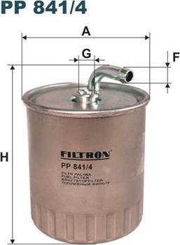 Filtron PP841/4 - Топливный фильтр unicars.by