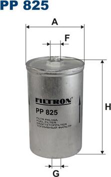 Filtron PP825 - Топливный фильтр unicars.by