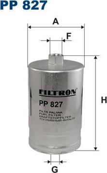 Filtron PP827 - Топливный фильтр unicars.by