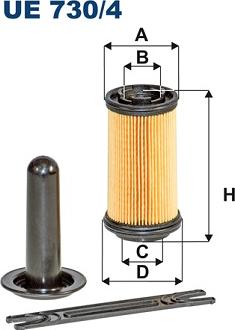 Filtron UE730/4 - Карбамидный фильтр unicars.by