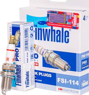 Finwhale FSI114 - Свеча зажигания unicars.by