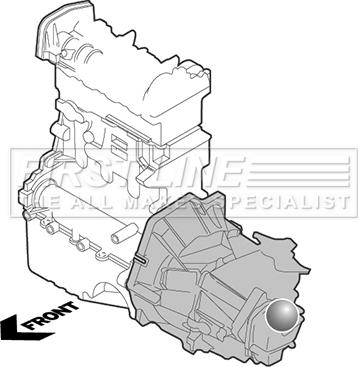 First Line FEM3730 - Подушка, опора, подвеска двигателя unicars.by