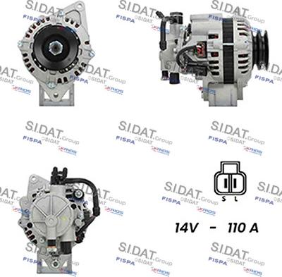 Fispa A12HY0167A2 - Генератор unicars.by