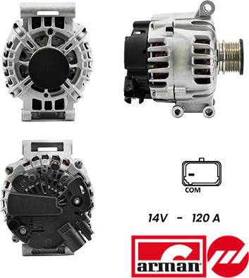 Fispa A12VA0135AS - Генератор unicars.by