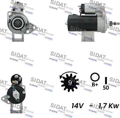 Fispa S12BH0437A2 - Стартер unicars.by