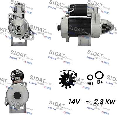 Fispa S12BH0598A2 - Стартер unicars.by