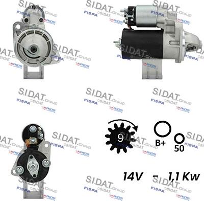 Fispa S12BH0529A2 - Стартер unicars.by