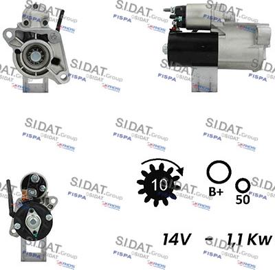 Fispa S12BH0649A2 - Стартер unicars.by