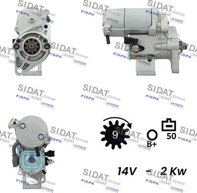 Fispa S12DE0422A2 - Стартер unicars.by