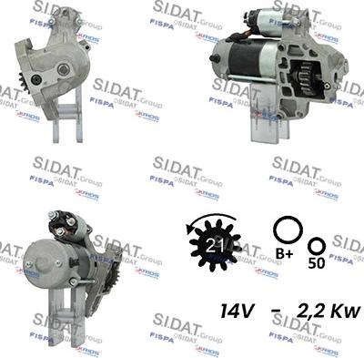 Fispa S12DE0345A2 - Стартер unicars.by