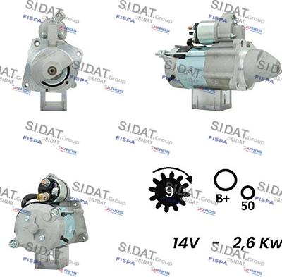 Fispa S12MA0146A2 - Стартер unicars.by