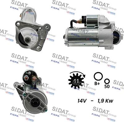 Fispa S12VA0062A2 - Стартер unicars.by