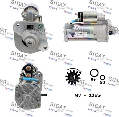 Fispa S12VS0160 - Стартер unicars.by