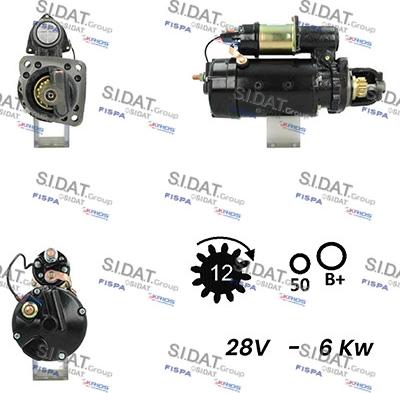 Fispa S24DR0090A2 - Стартер unicars.by