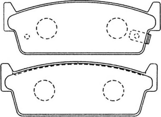 Ferodo FDB682 - Тормозные колодки, дисковые, комплект unicars.by