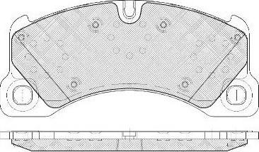 VW 9J1 698 151 - Тормозные колодки, дисковые, комплект unicars.by