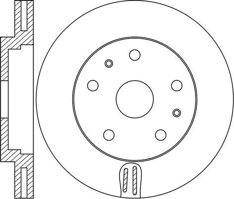 Febi Bilstein 32520 - Тормозной диск unicars.by