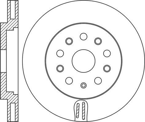 HELLA 8DD 355 109-531 - Тормозной диск unicars.by