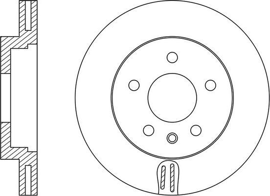 Brembo 09.B973.11 - Тормозной диск unicars.by