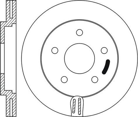 Roulunds Rubber D2491 - Тормозной диск unicars.by