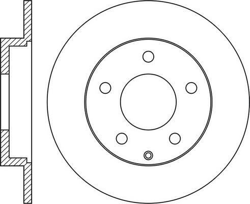 Magneti Marelli 600000090920 - Тормозной диск unicars.by