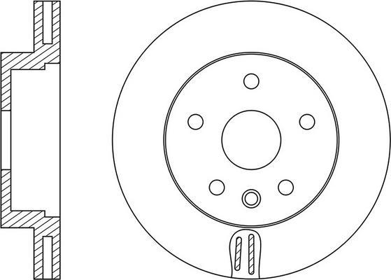 AUDI 8R0615301C - Тормозной диск unicars.by