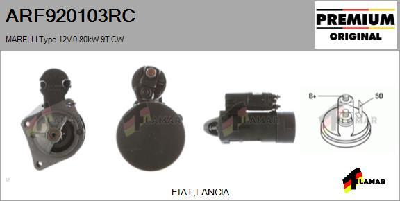 FLAMAR ARF920103RC - Стартер unicars.by