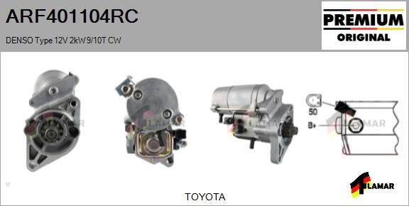 FLAMAR ARF401104RC - Стартер unicars.by