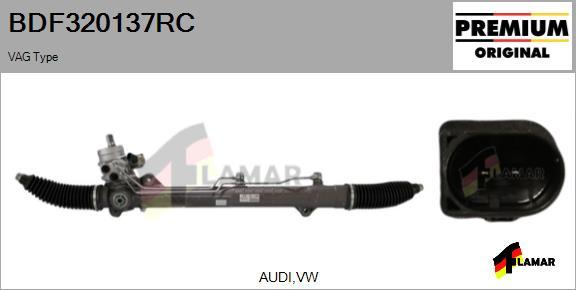 FLAMAR BDF320137RC - Рулевой механизм, рейка unicars.by