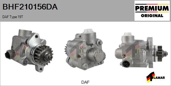 FLAMAR BHF210156DA - Гидравлический насос, рулевое управление, ГУР unicars.by