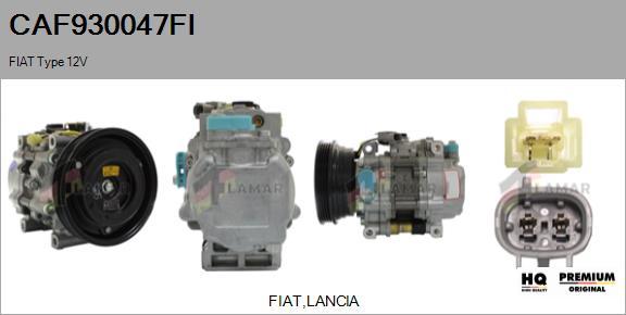 FLAMAR CAF930047FI - Компрессор кондиционера unicars.by