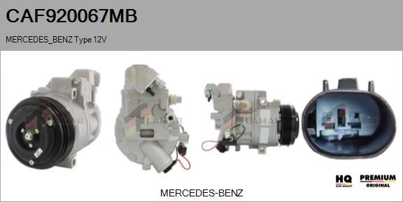 FLAMAR CAF920067MB - Компрессор кондиционера unicars.by