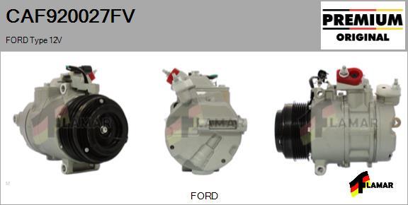 FLAMAR CAF920027FV - Компрессор кондиционера unicars.by