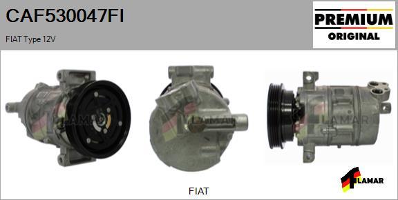 FLAMAR CAF530047FI - Компрессор кондиционера unicars.by