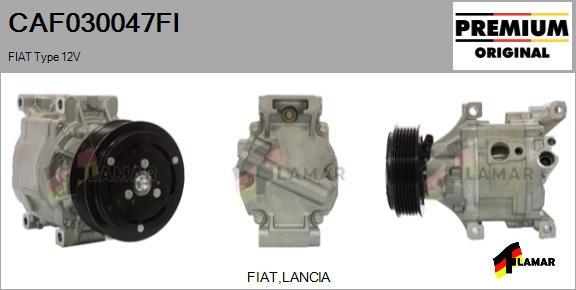 FLAMAR CAF030047FI - Компрессор кондиционера unicars.by