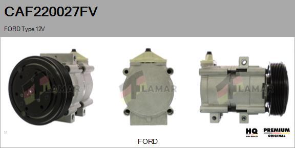 FLAMAR CAF220027FV - Компрессор кондиционера unicars.by