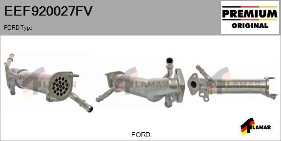 FLAMAR EEF920027FV - Радиатор, рециркуляция ОГ unicars.by