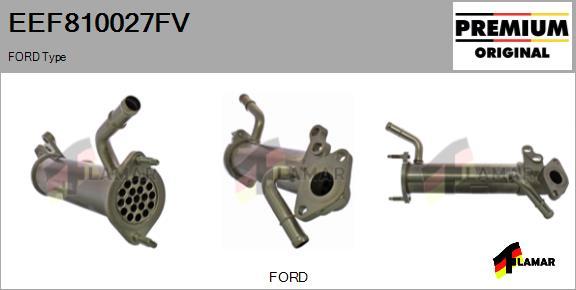 FLAMAR EEF810027FV - Радиатор, рециркуляция ОГ unicars.by