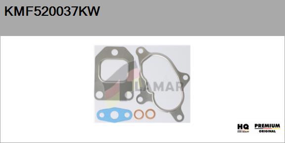 FLAMAR KMF520037KW - Установочный комплект, турбокомпрессор unicars.by