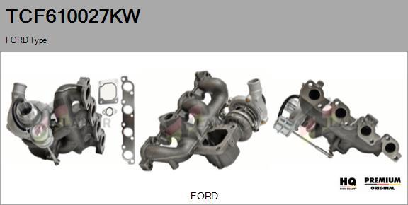 FLAMAR TCF610027KW - Турбина, компрессор unicars.by